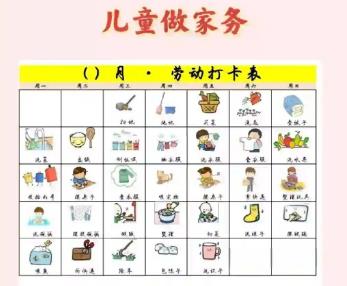巴音郭楞儿童做家务年龄对照表